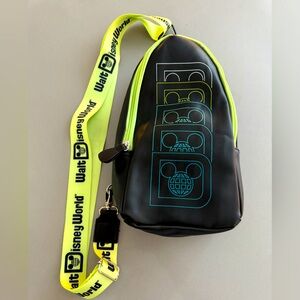 Disney crossbody/one strap back pack.